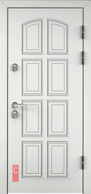 Входные двери МДФ в Обнинске «Белые двери МДФ»