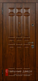 Стальная дверь Трёхконтурная дверь №35 с отделкой МДФ ПВХ